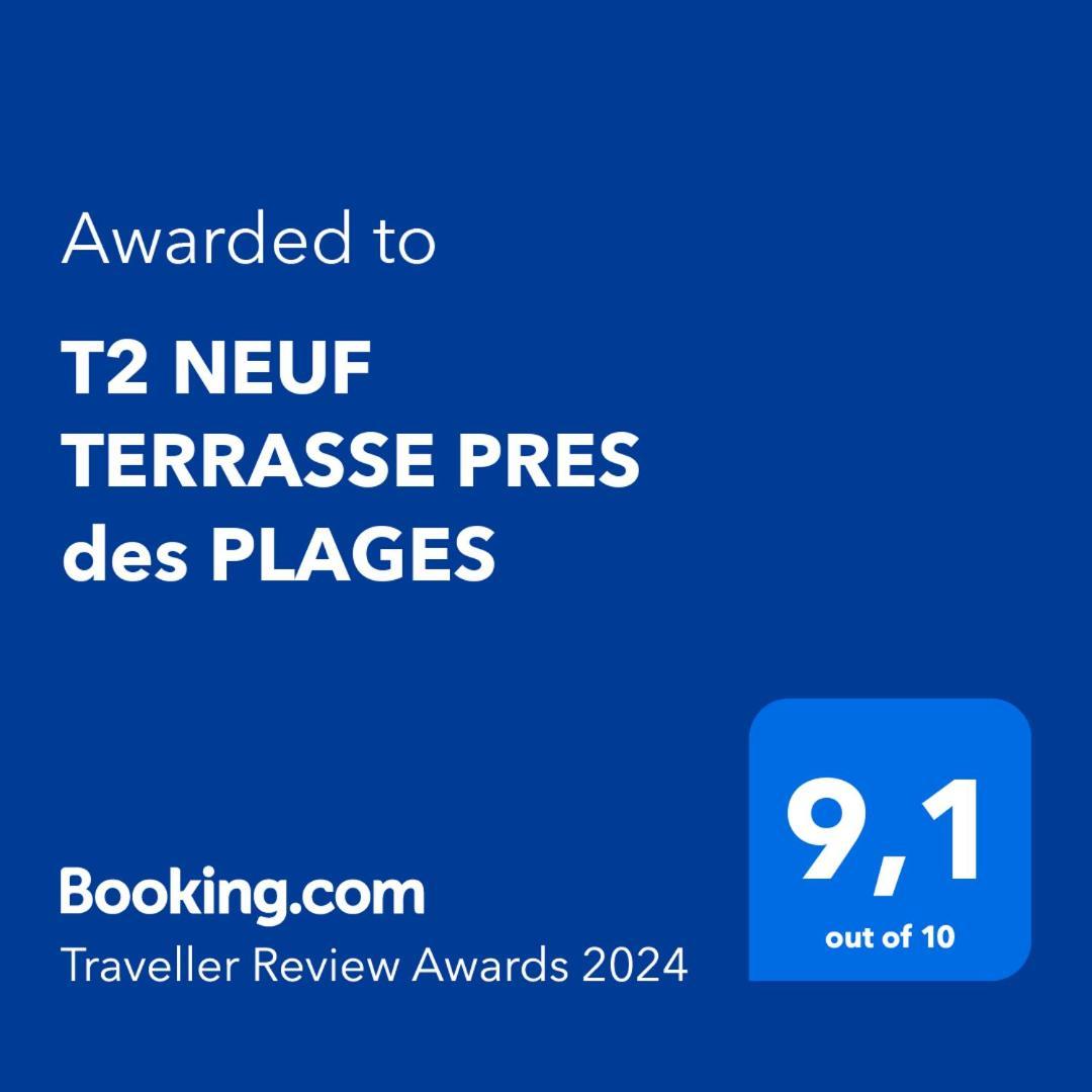 T2 Neuf Terrasse Pres Des Plages Сен-Сір-сюр-Мер Екстер'єр фото